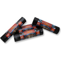 Мешки для мусора в рулоне с завязками Броня (5 шт; 110x115 см; 240 л; черные; ПВД; 55 мкм) Ромашка ЗВБ-240/5/9/Ч