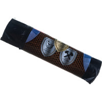 Мешки для мусора в рулоне с завязками Броня (5 шт; 110x115 см; 240 л; черные; ПВД; 55 мкм) Ромашка ЗВБ-240/5/9/Ч