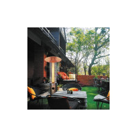 Уличный газовый обогреватель Aesto античный коричневый A-08Т