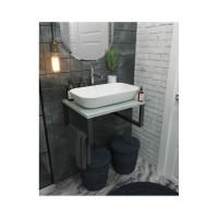 Столешница 1Marka GRUNGE LOFT 60 Бетон светлый Ц0000001586