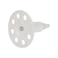 Тарельчатый дюбель гриб с гвоздем для монтажных пистолетов Fedast IN60 200 шт/уп FD60IN