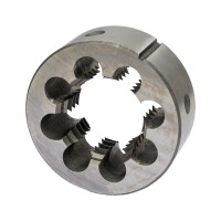 Плашка CNIC дюймовая 2"- 4 1/2BSW 55гр 9ХС 4 1/2 ниток/дюйм, dнар. 90мм резьба Уитворта 55869