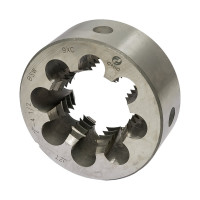 Плашка CNIC дюймовая 2"- 4 1/2BSW 55гр 9ХС 4 1/2 ниток/дюйм, dнар. 90мм резьба Уитворта 55869