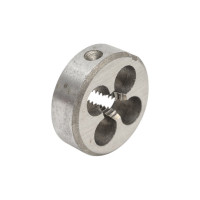 Плашка CNIC дюймовая №12-28 UNF 60гр 9ХС 28 ниток/дюйм, dнар.20мм 56102