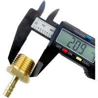 Штуцер пневмо 1/2"НРх6 мм Профитт 9276737