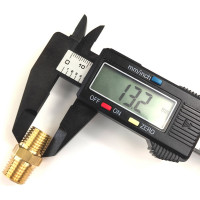 Ниппель пневмо (10 шт; 1/4"НР) Профитт 9276218