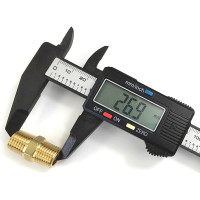 Ниппель пневмо (10 шт; 1/4"НР) Профитт 9276218