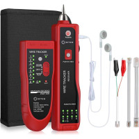 Тестер-трассоискатель для тестирования кабеля 5bites UTP/FTP/STP RJ45, TEL RJ11/12 LY-CT025