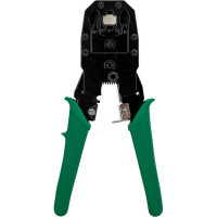 Обжимные клещи для зачистки витой пары и обжима коннекторов 5bites RJ-45 RJ-11/12 LY-T2007C