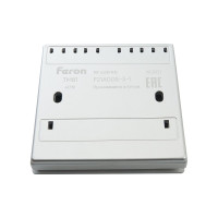 Одноклавишный беспроводной выключатель-кнопка FERON TM81 230V, 500W, серебро 41719