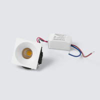Встраиваемый светильник Elektrostandard 15271 LED 3W белый a056026
