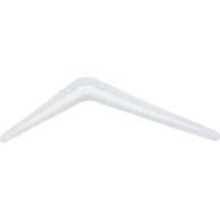 Кронштейн жестяной VORMANN 150x200x37 мм, цвет: белый лак, 00150 150 LW