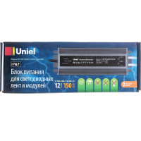 Блок питания Uniel 150A67 12V IP67 2 выхода UET-VAF UL-00007577