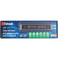 Блок питания Uniel 200B67 24V IP67 2 выхода UET-VAF UL-00007580