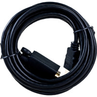 Кабель Cablexpert HDMI VGA, 19M/15M + 3.5Jack 3м медь, черный, позолоченные разъемы A-HDMI-VGA-03-10