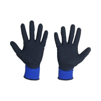 Перчатки для защиты от ОПЗ МЕХАНИК  Scaffa NY1350S-NV/BLK размер 9 00-00012439