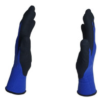 Перчатки для защиты от ОПЗ МЕХАНИК  Scaffa NY1350S-NV/BLK размер 9 00-00012439