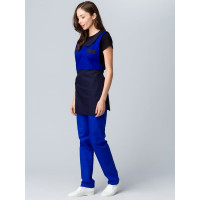 Фартук-сарафан Факел Монро, темно-синий/васильковый 87472656