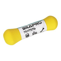 Гантель в форме кости SILAPRO 1 кг, металл, неопреновое покрытие 191-048