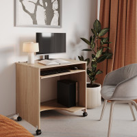 Компьютерный стол СОКОЛ дуб сонома КСТ-15 КС15дс5