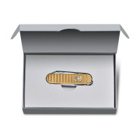 Нож-брелок Victorinox Classic SD Precious Alox Brass Gold 0.6221.408G