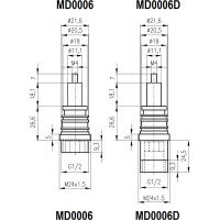 Штоковый переключатель RavSlezak MD0006D