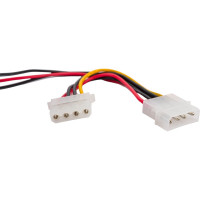 Кабель питания Cablexpert для вентилятора 12V, molex -> molex + 3pin, 15см CC-PSU-5