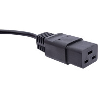 Кабель питания Cablexpert 1.8м, C14-C19, 3x1 кв.мм, черный, с заземлением PC-189-1-1