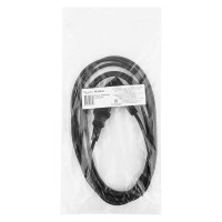 Кабель питания Cablexpert системный блок-монитор 3.0м, C13-C14, 6А, черный, с PC-189-10