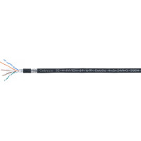 Кабель Cabeus Industrial Ethernet, экранированный SFTP (SF/UTP), категория 5e IE-4-PATCH SF/UTP Cat5e 4X2X24AWG