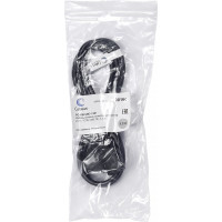 Кабель питания монитор-компьютер Cabeus IEC 320 C13 - IEC 320 C14 (3x0.75) 1.2м PC-189-VDE-1.2M