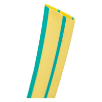 Термоусадочная трубка TDM ELECTRIC ТУТнг 8/4 желто-зеленая в коробке, упаковка 10 метров SQ0518-0421