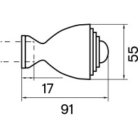 Наконечник Peora Кубок золото антик 28 мм 2 шт AB 57025