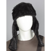 Шапка-ушанка Факел Евро, черная, р.60-62 87482573.003