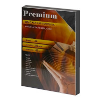 Обложки для переплёта Office Kit А4 кожа черные упаковка 100 шт CBKA400230