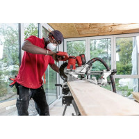 Аккумуляторная торцовочная пила с протяжкой FLEX SMS 190 18.0-EC 500631