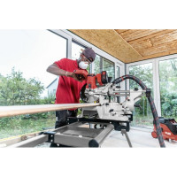 Аккумуляторная торцовочная пила с протяжкой FLEX SMS 190 18.0-EC 500631