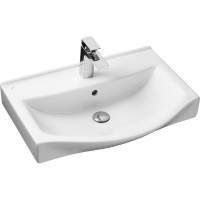 Подвесная тумба с раковиной Onika Девис 65 бетон чикаго 106546