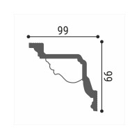Потолочный плинтус Де-Багет Декор ДП 06/140 00-00001067