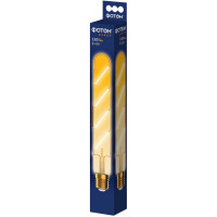 Светодиодная лампочка ФОТОН филаментная LED T30/225 4Вт E27 2200К, теплый свет, 23938