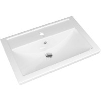 Подвесная тумба с раковиной Onika Легран 70 дуб галифакс 107048