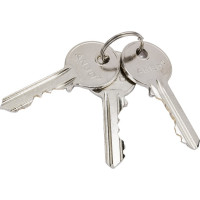 Цилиндр замка ANBO 2200 ключ/ключ, английский, 3 ключа, никель 3030 l4539 ANBO22003030