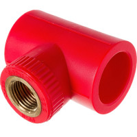 Тройник Blue Ocean "Fire Secure" (вн) - 32x1/2", противопожарный полипропилен Fire-S-B1 PPRF/ITT(R)-32х1/2"