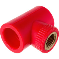 Тройник Blue Ocean "Fire Secure" (вн) - 32x1/2", противопожарный полипропилен Fire-S-B1 PPRF/ITT(R)-32х1/2"