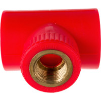 Тройник Blue Ocean "Fire Secure" (вн) - 32x1/2", противопожарный полипропилен Fire-S-B1 PPRF/ITT(R)-32х1/2"