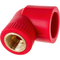 Противопожарный угол Blue Ocean с внутренней резьбой, 32х1/2, красный Fire - S - B1 PPRF/IT90E(R) - 32х1/2