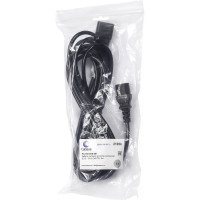 Кабель питания Cabeus монитор-компьютер IEC 320 C13 - IEC 320 C14 (3x0.75), 5 м PC-189-VDE-5M