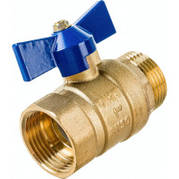 Шаровой кран Zox 3/4'' вн/нар, бабочка 519285