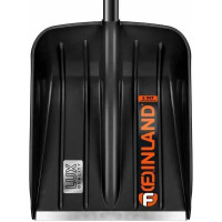 Снеговая лопата с металлическим прорезиненным черенком Центроинструмент Finland 2187-ч