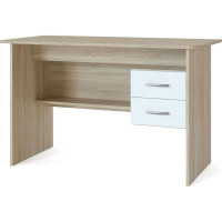 Письменный стол СОКОЛ дуб сонома/белый СПм-07.1 СПм071С5б6